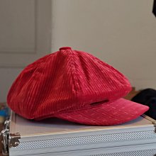 棒球帽 老帽 鴨舌帽 燈芯絨棒球帽-粉米【ISW】設計師品牌 歷史價格詳細信息