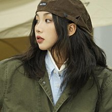 反戴字母貝雷帽大頭圍薄款潮牌復古帽子男女日系設計感文藝 歷史價格詳細信息