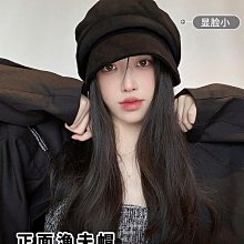 堆堆帽女顯臉小大頭圍八角帽漁夫帽秋季時尚韓版三合一貝雷帽 歷史價格詳細信息