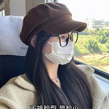 鴨舌帽秋冬美拉德穿搭棒球帽氣質女卡其色顯膚白帽子硬頂顯臉小鴨舌帽男 歷史價格詳細信息