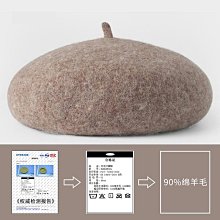 小頭圍帽子女貝雷帽小碼52小號2023年新款秋冬百搭黑色雲朵八角帽 歷史價格詳細信息