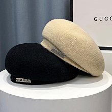 針織貝雷帽女秋冬季英倫百搭毛線八角帽子日系大頭圍畫家蓓蕾帽潮#促銷 #現貨 #可開發票 歷史價格詳細信息