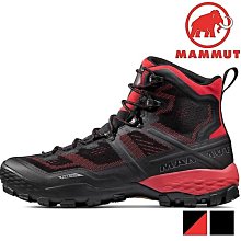 【Mammut 長毛象】Ducan High GTX 高筒登山健行鞋 男款 黑/辛辣紅 #3030-03471 歷史價格詳細信息