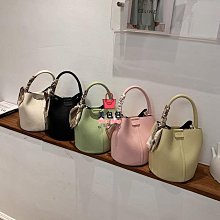 斜背包 奶油色系水桶包 側背包 兩用包 束口包 小水桶包 迷你水桶包 小CK 女生 小包 質感女包 包包--麥包包 歷史價格詳細信息