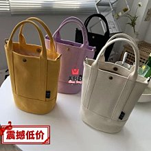 韓版 水桶包 手提水桶包 帆布水桶包 單肩包 帆布包 手提包 水桶包 女生包包 小方包 肩背包【時尚箱包】 歷史價格詳細信息