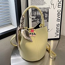 包包女pu軟皮手提小包2024夏新款潮ins休閒水桶包百搭單肩斜挎包-李李 韓國女裝 歷史價格詳細信息