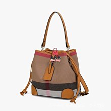 帆布女新款洋氣格子 2021包包水桶包斜揹包單肩感高級 流行 精品 價格比較,價格查詢,歷史價格詳細信息