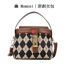 女生包包 2022新款時尚印花手提包 錬條女包 休閒小包 單肩斜挎女士包 歷史價格詳細信息