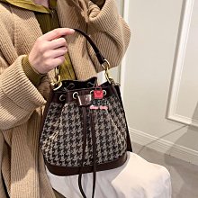 簡約千鳥格包包 側背包 帆布包 托特包 郵差包 包包女斜背包 女手提包 女包 韓版 百搭 條紋單肩包 女生肩背包  滿599免運 歷史價格詳細信息