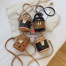 【復古設計水桶包】薯條盒包包 小廢包 迷你包 手機包 韓版百搭網紅斜背包 流行 精品 歷史價格詳細信息