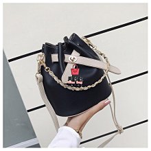 子母包 水桶包新款潮PU皮女包家菜籃子包女士涂鴉手提子母包荔枝紋~-麥包包 歷史價格詳細信息