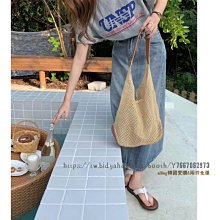 ailing愛購 ins熱銷小縱編織手提包 鏤空漁網包 手拎包 水桶包 歷史價格詳細信息