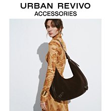 URBAN REVIVO2023冬季女士時尚菱格鏈條單肩斜挎包UAWB30129_佳美優品 歷史價格詳細信息