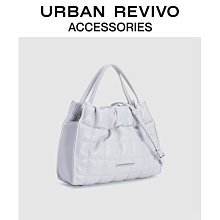 URBAN REVIVO2023冬季女士時尚菱格鏈條單肩斜挎包UAWB30129_佳美優品 歷史價格詳細信息