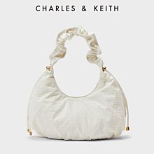 CHARLES&KEITH23秋冬新款CK2-80782204通勤鏈條單肩腋下小方包女_佳美優品 歷史價格詳細信息