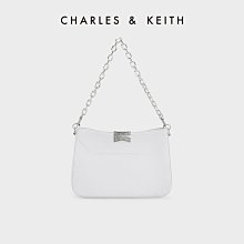 CHARLES & KEITH專櫃購買 單肩包 斜背包 復古腋下包女包 歷史價格詳細信息