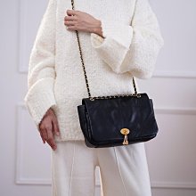 HER TIME/她時光意大利小牛皮女士菱格鏈條包 小眾設計大號機場包_佳美優品 歷史價格詳細信息