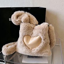 毛絨絨包包女大容量2023新款秋冬百搭鏈條雙肩包高級感單肩水桶包 歷史價格詳細信息