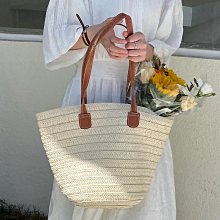 手工編織包女2023新款韓版毛球草編包海邊度假沙灘包手提單肩女包 歷史價格詳細信息