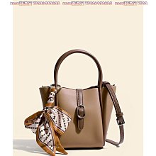 真皮水桶包2024冬季新款羊皮女包時尚高級手拎包小眾百搭單肩包包【zero潮流屋】 歷史價格詳細信息