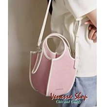 小V私家~ 歐單 2024新款 時尚簡約真皮水桶包 牛皮斜挎包 單肩包 大容量單肩包 托特包 書包 5色 (T2056) 歷史價格詳細信息