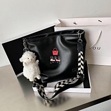 百搭送卡套髮圈 水桶包 精美斜跨 2024春夏潮水桶包大容量單肩手提斜挎包 流行 歷史價格詳細信息