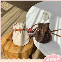 羊羔毛可愛毛絨包包秋冬大容量斜挎帆布袋女上課冬季手提毛茸茸包 歷史價格詳細信息