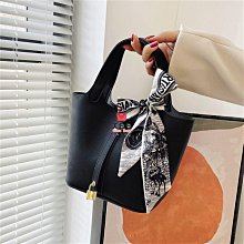 菜籃包 水桶包 PU女包 菱格紋包 格子包包 小眾包包  包包2024潮h家菜籃子包PU皮女包手提子母包荔枝紋水 流行 歷史價格詳細信息