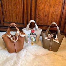 菜籃包 水桶包 PU女包 菱格紋包 格子包包 小眾包包  包包2024潮h家菜籃子包PU皮女包手提子母包荔枝紋水 流行 歷史價格詳細信息