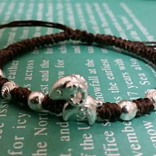 @麗屋瑄品@五色線幸運繩S925純銀4CM銀管手環/線寬2.2MM五色繩手鏈/幸運手環/生日禮物 歷史價格詳細信息