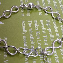 @麗屋瑄品@五色線幸運繩S925純銀4CM銀管手環/線寬2.2MM五色繩手鏈/幸運手環/生日禮物 歷史價格詳細信息