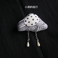 插畫師手繪原創插畫黑白棕大熊可愛復古長版飄帶窄絲巾髮帶綁包 歷史價格詳細信息