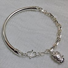 @麗屋瑄品@五色線幸運繩S925純銀4CM銀管手環/線寬2.2MM五色繩手鏈/幸運手環/生日禮物 歷史價格詳細信息