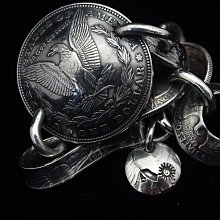 ao.circle 奢扣 {原創} 手工客製 美國 摩根銀幣 百年老銀幣 金豆版 銀幣手環 純銀 銀幣 手工手環 925 歷史價格詳細信息