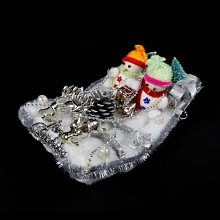 聖誕節裝飾品白色麋鹿公仔玩偶家用商場櫥窗布置道具聖誕樹擺件 歷史價格詳細信息