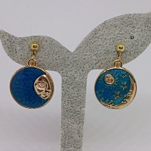 【艾法小舖】古銅色玻璃時光寶石無耳洞耳夾夾式耳環(手作款)多色入 歷史價格詳細信息