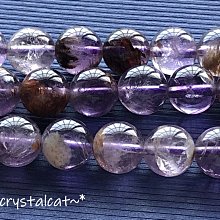 天然紫幽靈異相紫鈦晶圓珠手創飾品配件，10mm單顆 價格比較,價格查詢,歷史價格詳細信息