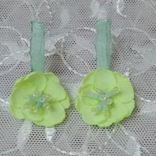 純手工布藝回憶中的阿勃勒花串耳環不鏽鋼勾針式或合金可調節夾式(單耳)/菲洛那手作 歷史價格詳細信息