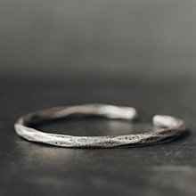 手工銀飾泰銀復古開口尾戒男士粗獷個性S925純銀佛教六字真言金剛杵銀戒指-特價#促銷 #現貨 歷史價格詳細信息