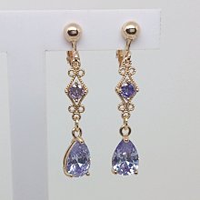 【艾法小舖】古銅色玻璃時光寶石無耳洞耳夾夾式耳環(手作款)多色入 歷史價格詳細信息