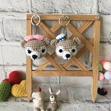 JaSmine花雜鋪~手作編織聖誕達菲/萊恩玫鑰匙圈~ 生日禮 交換禮 客製小物 聖誕節 婚禮小物 歷史價格詳細信息