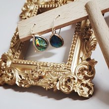 【耳夾/耳勾】梅窗引蝶/梅花/鋯石/蝴蝶/藍色系/冰色系/氣質/飾品/原創/設計/耳環【秋燁家 月釧手作】 歷史價格詳細信息