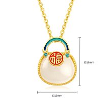 宏利S925純銀吊墜空託 項墜銀託鑲嵌蜜蠟琥珀13*21玉石墜子吊墜託 歷史價格詳細信息