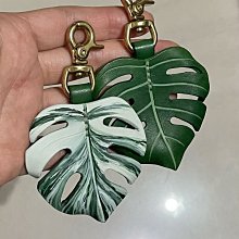 手作皮革小物 掛飾 包包配件裝飾 吊飾 綠植貼身欣賞收藏 日本白斑龜背芋 植物愛好 價格比較,價格查詢,歷史價格詳細信息