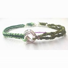 琥珀貓銀飾【純銀+蠶絲蠟線】祈福許願幸運手鍊~A1792~乾坤圈/卍字球~一條 歷史價格詳細信息