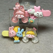 家菱DIY手作-卡通人物造型「小髮夾/2、彈簧夾/4」。現貨供應。 歷史價格詳細信息