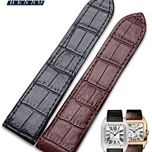 替換錶帶 代用錶帶 亨諾鱷魚皮手錶帶真皮男士 適配百達翡麗5711/5712凹口竹節紋25mm 歷史價格詳細信息