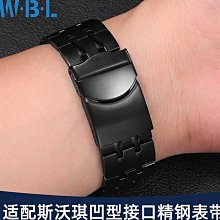 代用錶帶 手錶配件 適配斯沃琪寶珀聯名款磁吸手錶帶鋼帶 男五大洋印度洋五十噚網帶 歷史價格詳細信息