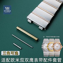 代用錶帶 手錶配件 雙面鱷魚皮手錶帶 適配浪琴天梭歐米茄蝴蝶扣錶鏈男19 20 21 22mm 歷史價格詳細信息