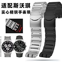 代用錶帶 手錶配件 適配斯沃琪寶珀聯名款磁吸手錶帶鋼帶 男五大洋印度洋五十噚網帶 歷史價格詳細信息